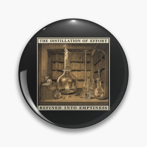 Item preview, Distillation Of Effort Chemistry Flask | Academic Burnout designed and sold by VENOHA.