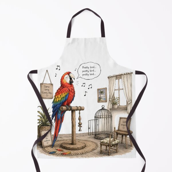 Item preview, Funny Scarlet Macaw Singing - Great Voice No Audience Parrot designed and sold by ChubbyGoong.