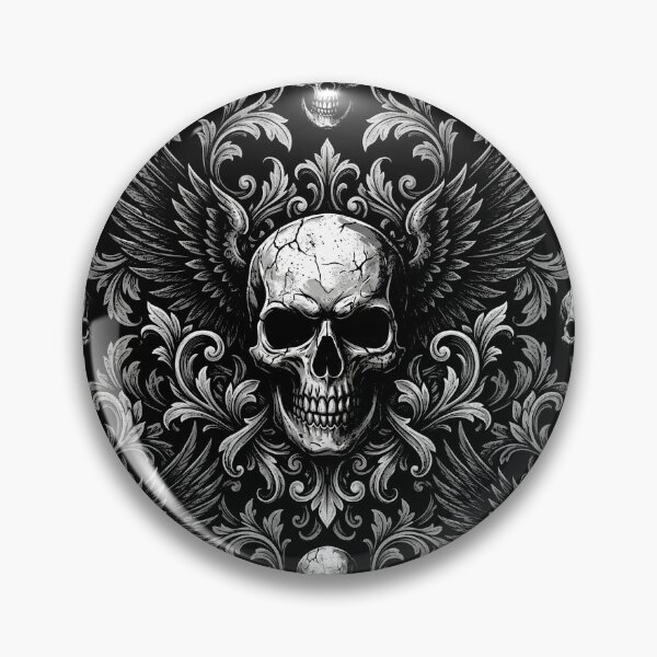 Item preview, Winged Skull Rebellious designed and sold by mazyoy.