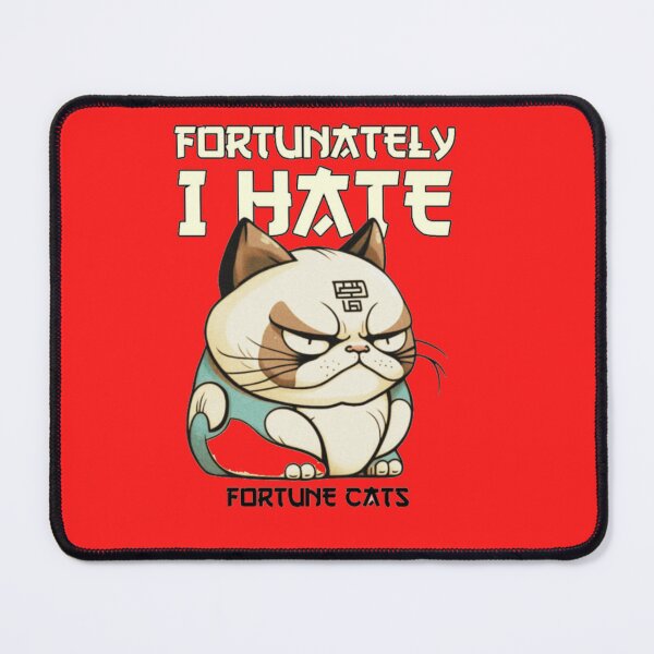Item preview, Fortunately I Hate Fortune Cats Grumpy Cat Graphic designed and sold by GenZFashion000.