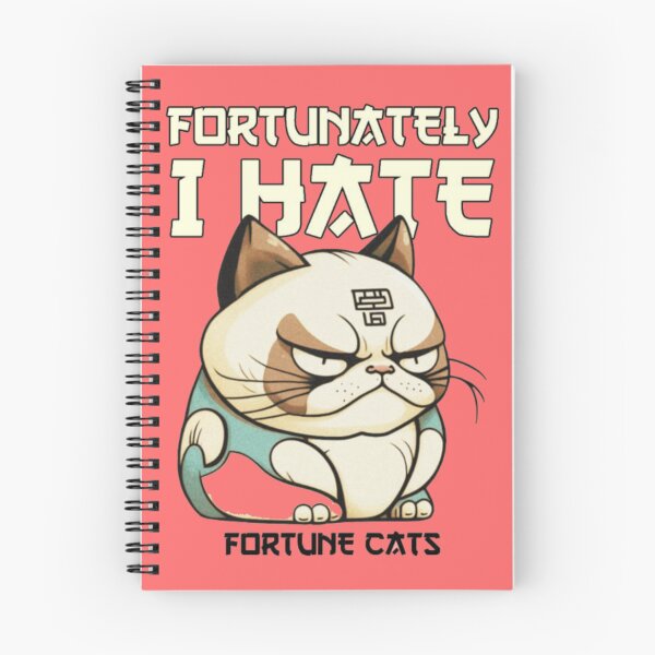 Item preview, Fortunately I Hate Fortune Cats Grumpy Cat Graphic designed and sold by GenZFashion000.