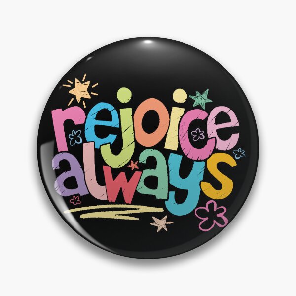 Item preview, Rejoice Always – Christian Scripture  designed and sold by Verse & Vibes.