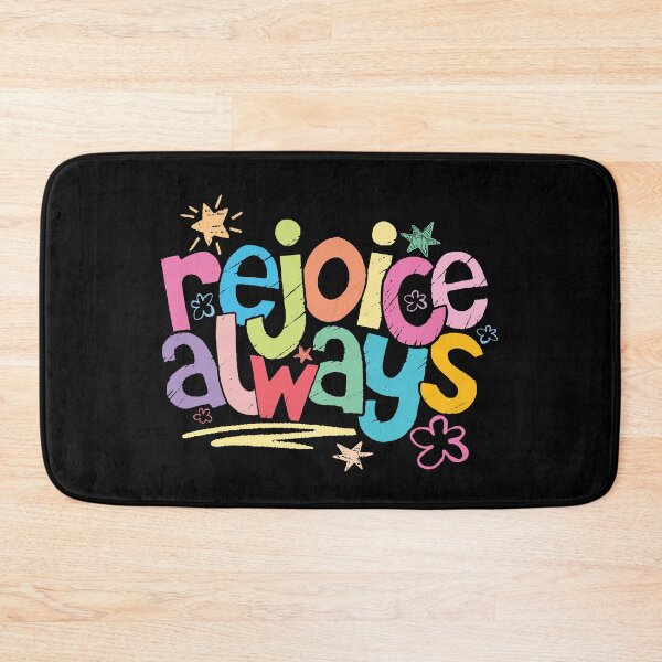 Item preview, Rejoice Always – Christian Scripture  designed and sold by Verse & Vibes.