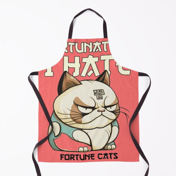 Item preview, Fortunately I Hate Fortune Cats Grumpy Cat Graphic designed and sold by GenZFashion000.