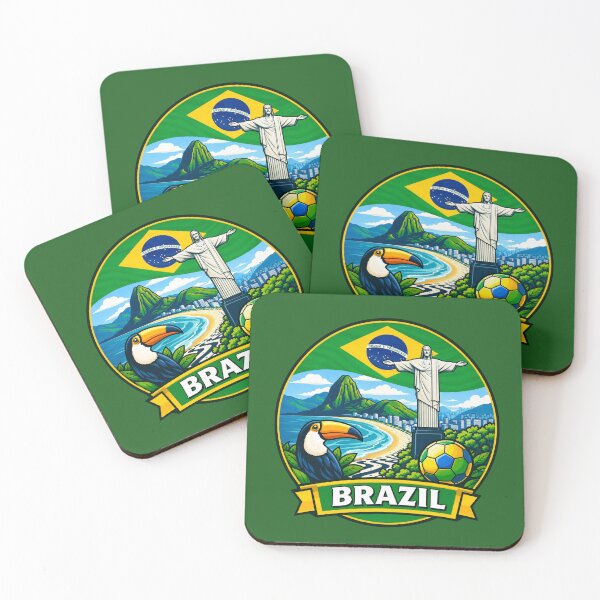Item preview, Brazil, Rio de Janeiro & Christ the Redeemer designed and sold by Myra365Art.