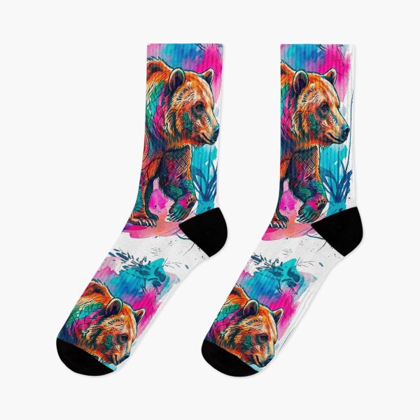 Item preview, Wild Ink Colors Bear designed and sold by etermagico.