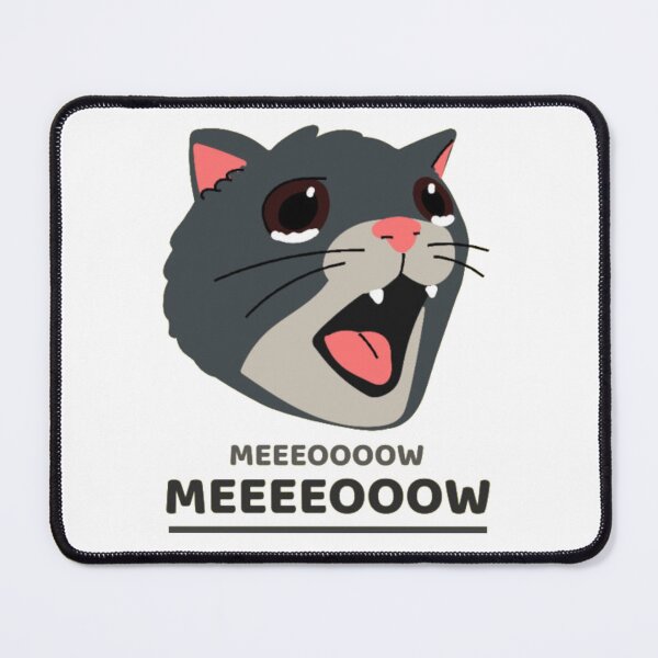 Item preview, Screaming Crying Cat Meme Meow Meow Graphic designed and sold by GenZFashion000.