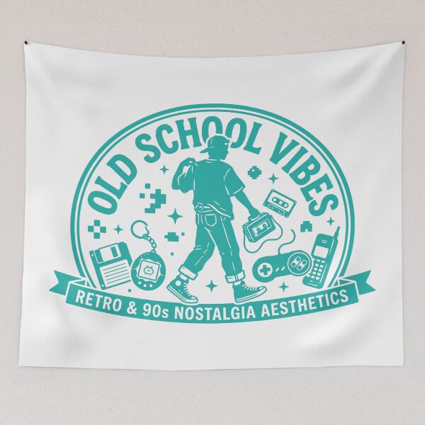 Item preview, Old school vibes (Old Schooling) designed and sold by YOU SHOP NOW.
