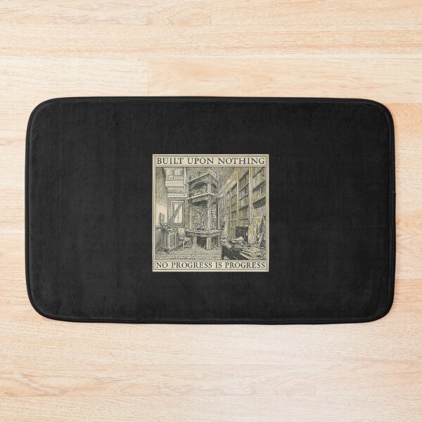 Item preview, Built Upon Nothing Library | Dark Academia Procrastination designed and sold by VENOHA.