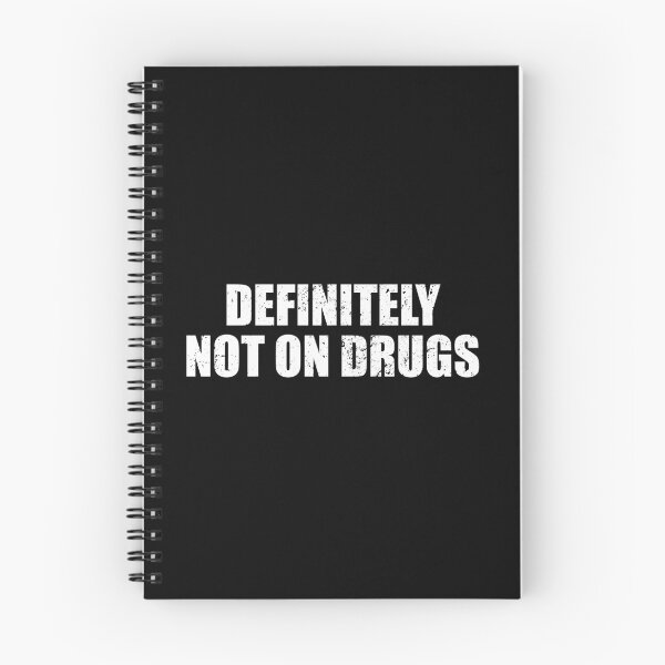 Item preview, Definitely Not On Drugs designed and sold by riczyeleanor.