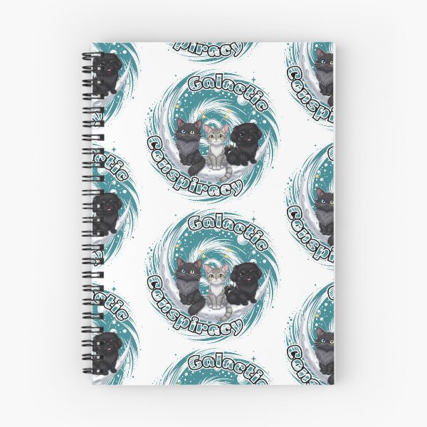 Item preview, Galactic Conspiracy – Cute Space Cats & Dog on the Moon designed and sold by AbuCAni Studio .