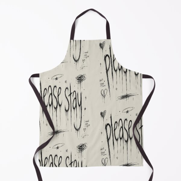 Item preview, Please Stay Sadcore Typography | Emotional Melting Handwritten Design designed and sold by J&J's Creation.