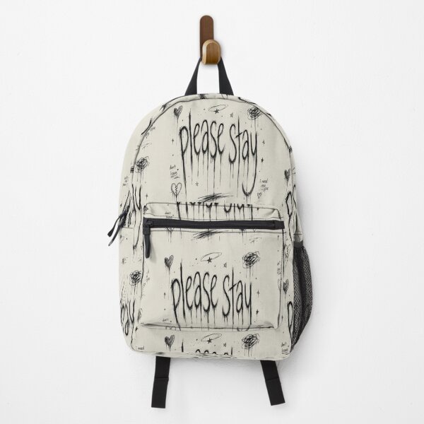 Item preview, Please Stay Sadcore Typography | Emotional Melting Handwritten Design designed and sold by J&J's Creation.