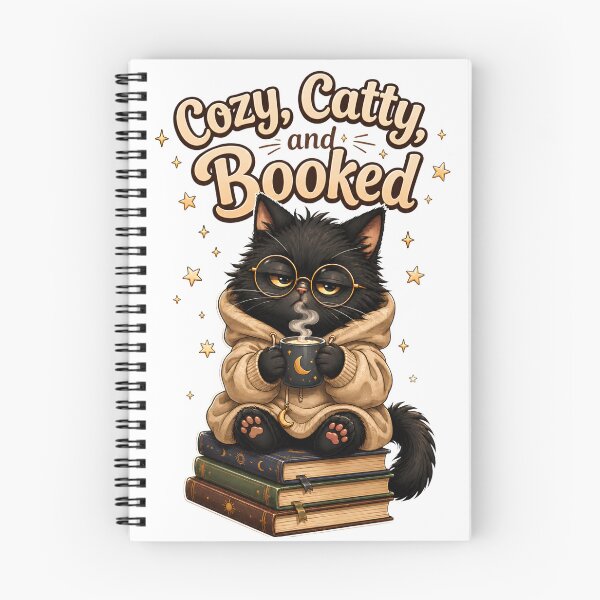 Item preview, Cozy Catty and Booked Cat designed and sold by Rothnaric.