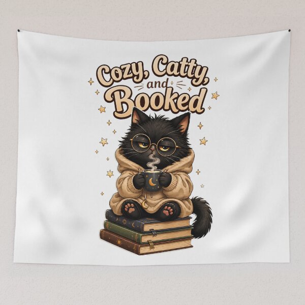 Item preview, Cozy Catty and Booked Cat designed and sold by Rothnaric.