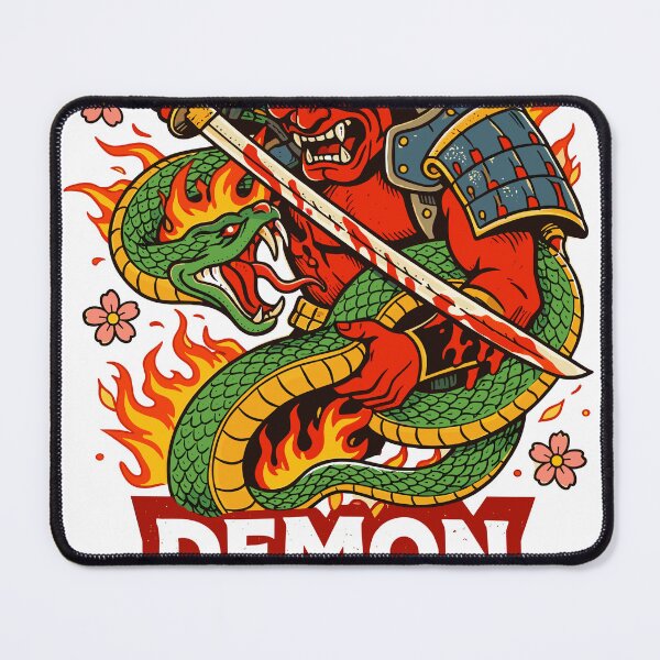 Item preview, Demon Warrior T-Shirt designed and sold by Matinez Pink.