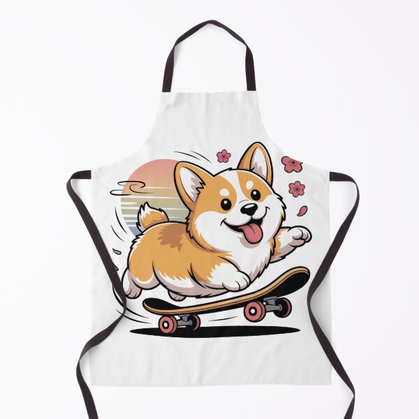 Item preview, Chubby Corgi Skateboarding designed and sold by Peter Stawicki.