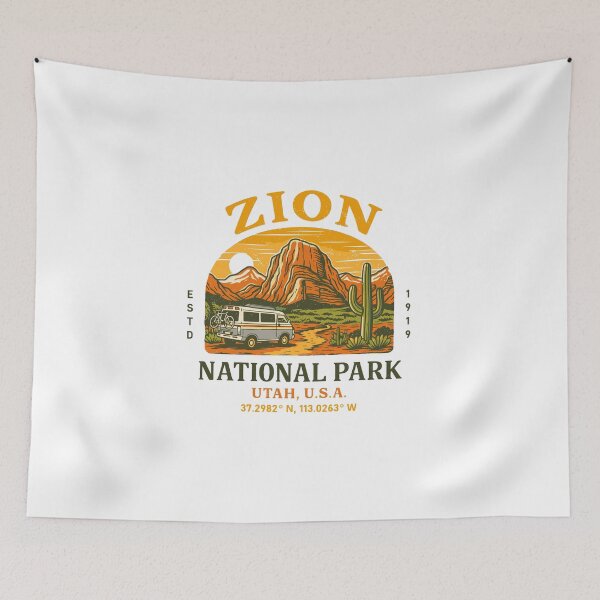 Item preview, Zion National Park Adventure T-Shirt designed and sold by Matinez Pink.