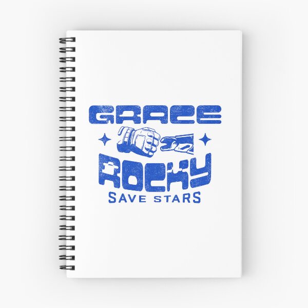 Item preview, Grace Rocky Save Stars Retro Space Typography Design designed and sold by mikemcgrew.