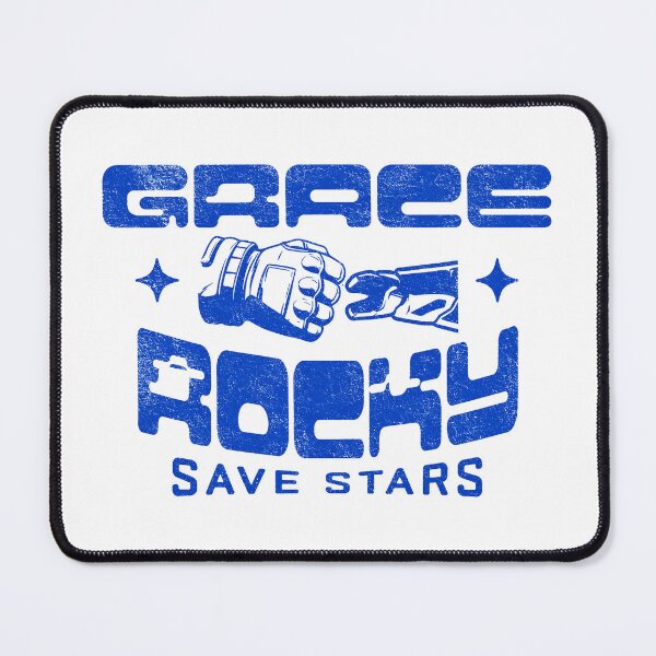 Item preview, Grace Rocky Save Stars Retro Space Typography Design designed and sold by mikemcgrew.