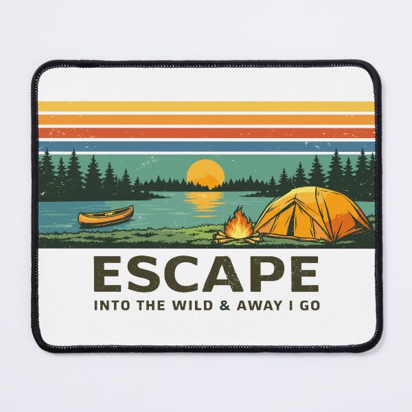 Item preview, Camping Adventure T-Shirt designed and sold by Matinez Pink.