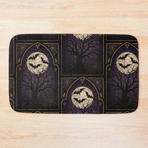 Item preview, Gothic Moon with Bat and Webs designed and sold by BriSher.