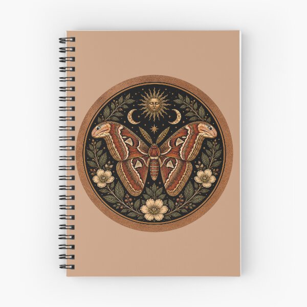 Item preview, Attacus Atlas Moth Arte de la naturaleza celestial designed and sold by Eh Plus Designs.