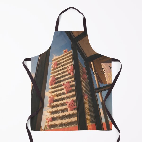 Item preview, Pink cats are besieging the Burghof high-rise in Lörrach designed and sold by Mauswohn.