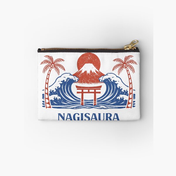 Item preview, Zushi Beach Torii Wave T-Shirt designed and sold by Matinez Pink.