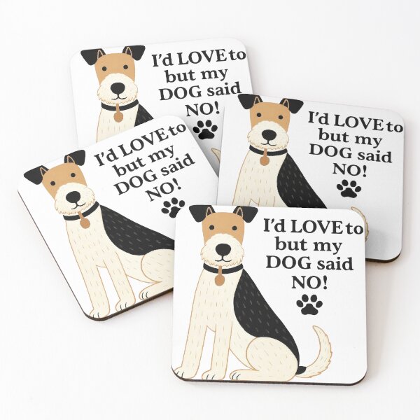 Item preview, I'd Love To But My Dog Said No Cute Minimalist Pet Lover Graphic designed and sold by LunaPixelStudio.