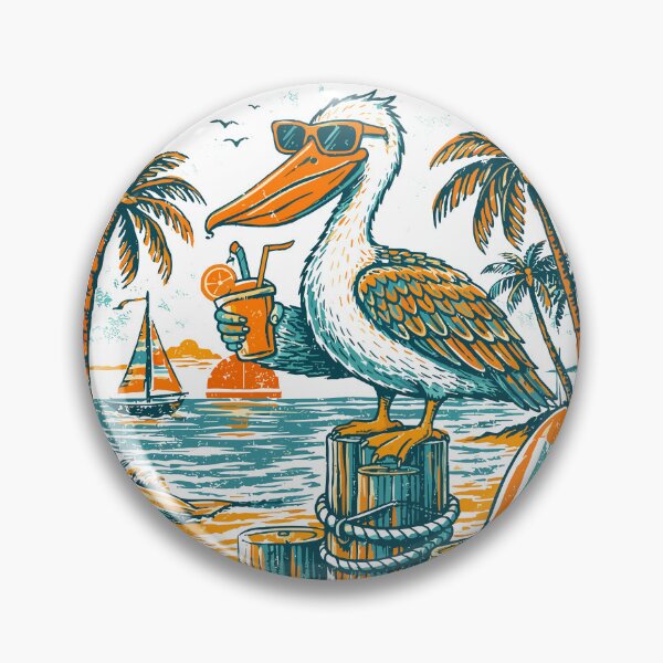Item preview, Key West Pelican Vacation T-Shirt designed and sold by Matinez Pink.