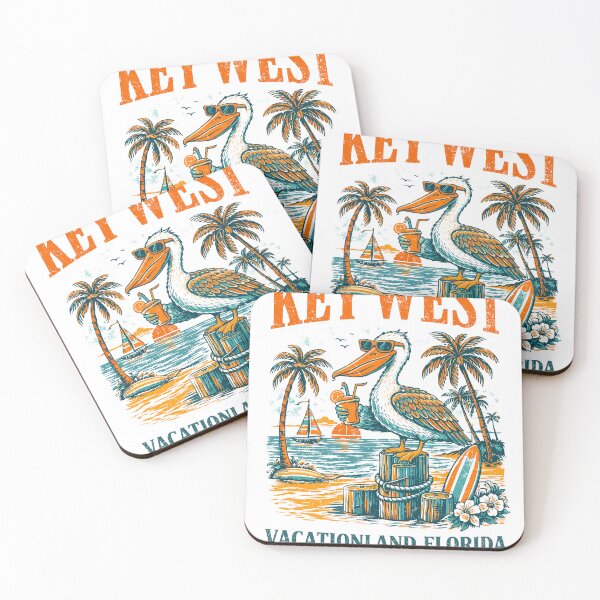 Item preview, Key West Pelican Vacation T-Shirt designed and sold by Matinez Pink.