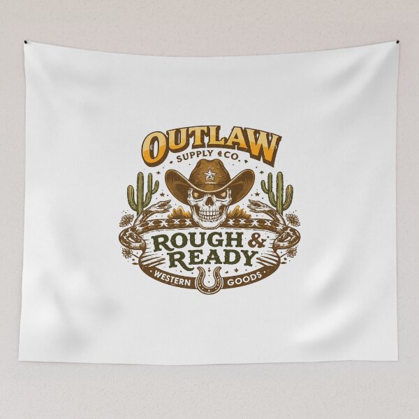 Item preview, Western Outlaw Skull Cowboy Hat T-Shirt designed and sold by Matinez Pink.