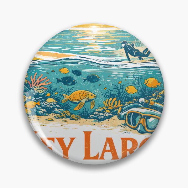 Item preview, Key Largo Florida Keys Snorkel Dive designed and sold by Matinez Pink.