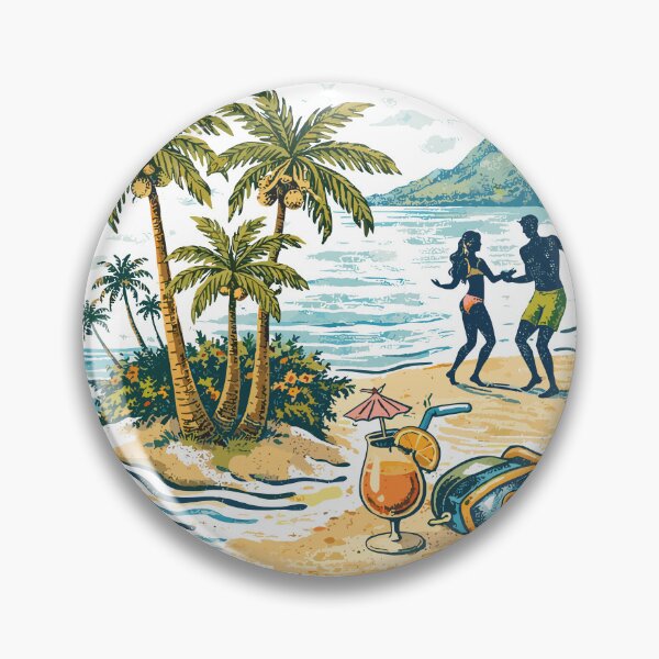Item preview, Montego Bay Jamaica Beach T-Shirt designed and sold by Matinez Pink.