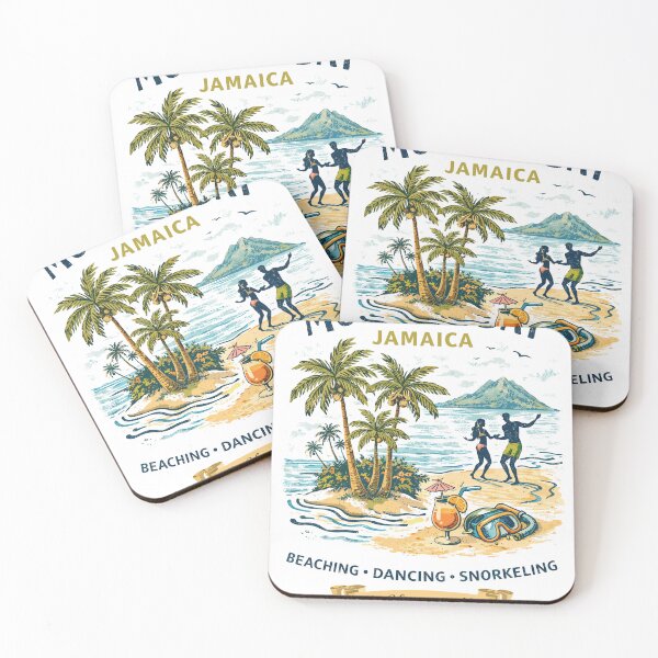 Item preview, Montego Bay Jamaica Beach T-Shirt designed and sold by Matinez Pink.