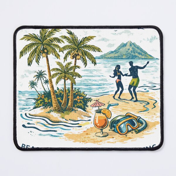 Item preview, Montego Bay Jamaica Beach T-Shirt designed and sold by Matinez Pink.
