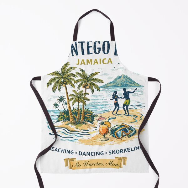 Item preview, Montego Bay Jamaica Beach T-Shirt designed and sold by Matinez Pink.