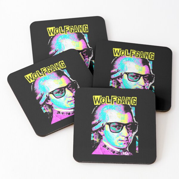 Item preview, Wolfgang Amadeus Mozart Funny Composer Retro Pop Art Music designed and sold by GrandeDuc.