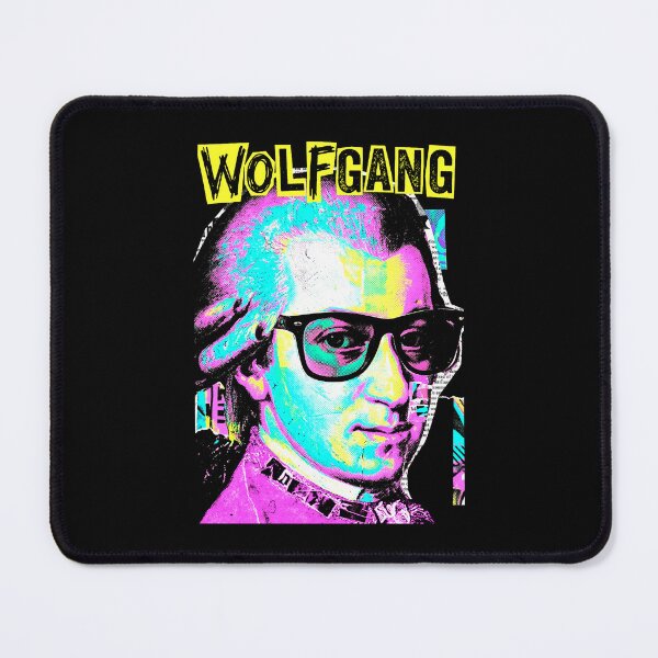 Item preview, Wolfgang Amadeus Mozart Funny Composer Retro Pop Art Music designed and sold by GrandeDuc.