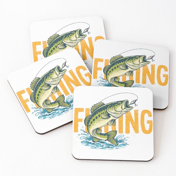 Item preview, Fishing Bass Jumping T-Shirt designed and sold by Matinez Pink.