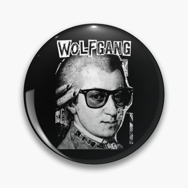 Item preview, Wolfgang Amadeus Mozart Funny Composer Retro Pop Art Music designed and sold by GrandeDuc.