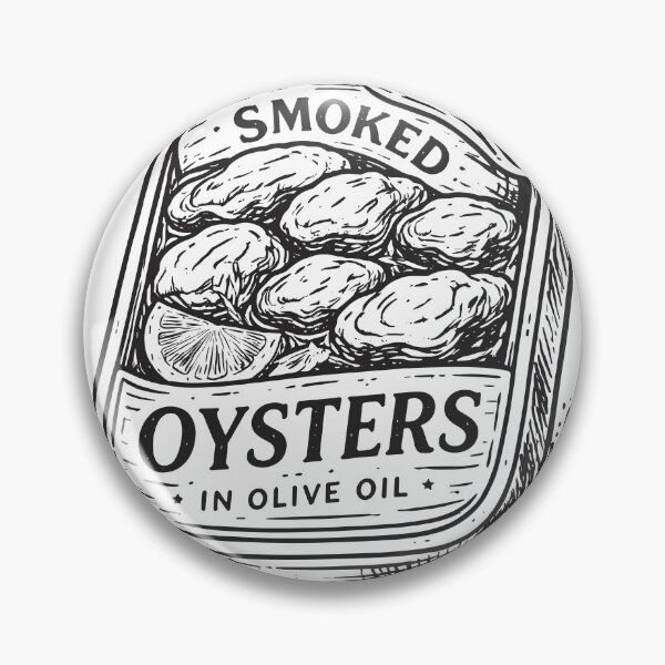 Item preview, Smoked Oysters in Olive Oil T-Shirt designed and sold by Matinez Pink.