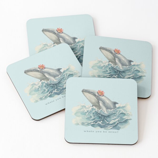 Item preview, Whale You Be Mine? designed and sold by TeeHee Puns.