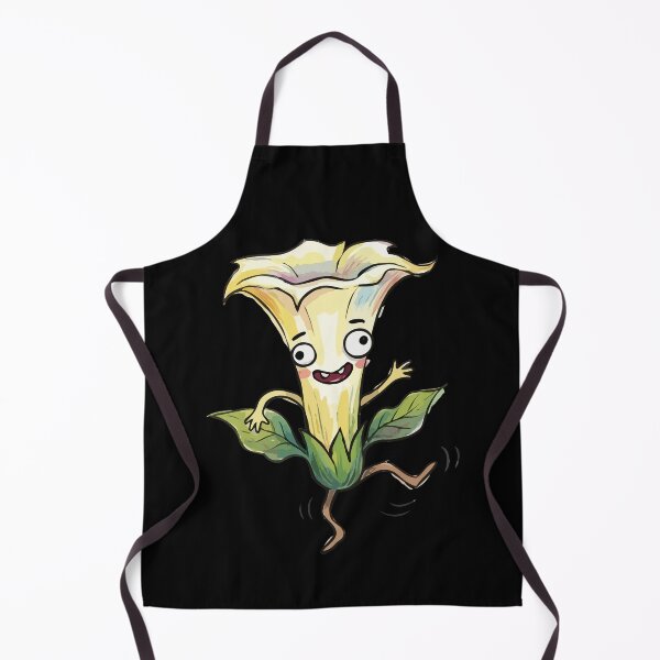 Item preview, Dancing Cream Trumpet Bloom Character designed and sold by Emegan Print Art.