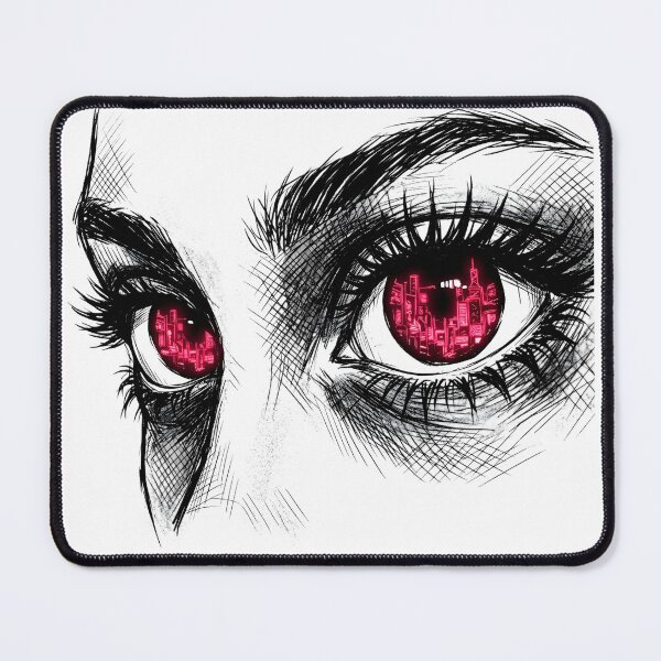 Item preview, Neon Glare | Intense Anime Eyes & Dark Streetwear Aesthetic designed and sold by OVERRIDESTUDIOS.
