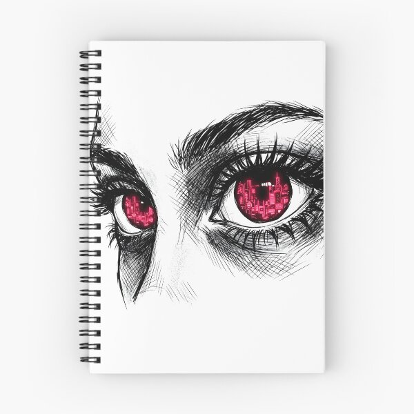 Item preview, Neon Glare | Intense Anime Eyes & Dark Streetwear Aesthetic designed and sold by OVERRIDESTUDIOS.