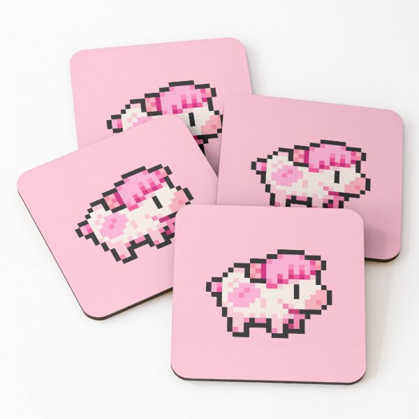 Item preview, strawberry cow fields of mistria designed and sold by Pixel_Master.