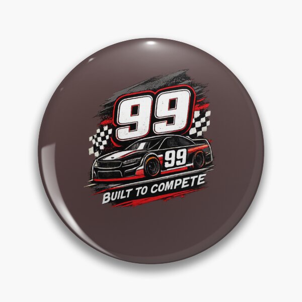 Item preview, Retro 99 Racing Car Built To Compete T-Shirt designed and sold by Artbysarmina.