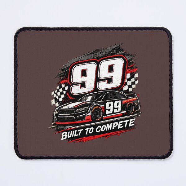 Item preview, Retro 99 Racing Car Built To Compete T-Shirt designed and sold by Artbysarmina.